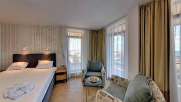 Фото номера Номер-студио с видом на море Отель Family Hotel Laxo г. Обзор 5